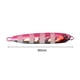 thumbnail image 4 of Señuelo de pesca de metal hundido, cuchara de fundición realista, cebos luminosos (rosa), 4 of 8