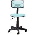 thumbnail image 2 of Urban Shop Swivel Mesh Desk Chair, Blue, 2 of 2