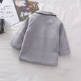 thumbnail image 3 of Vedolay Jackets Boy's and Toddlers' Lightweight Print Zip-up Windbreaker Coat,Gray 4-5 Years, 3 of 4