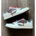 thumbnail image 3 of AJ1 Retro Low Travis Scott Reverse Mocha Unisex Sneakers DM7866-162, 3 of 6
