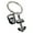A, variant on Sporty Dumbbell Design Keychain For Fitness Enthusiasts Kirsite Keyring Individualized Gym Gift