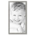 thumbnail image 2 of ArtToFrames 20" x 38" Classic Silver Picture Frame, 20x38 inch Silver Wood Poster Frame (WOM-4926), 2 of 7