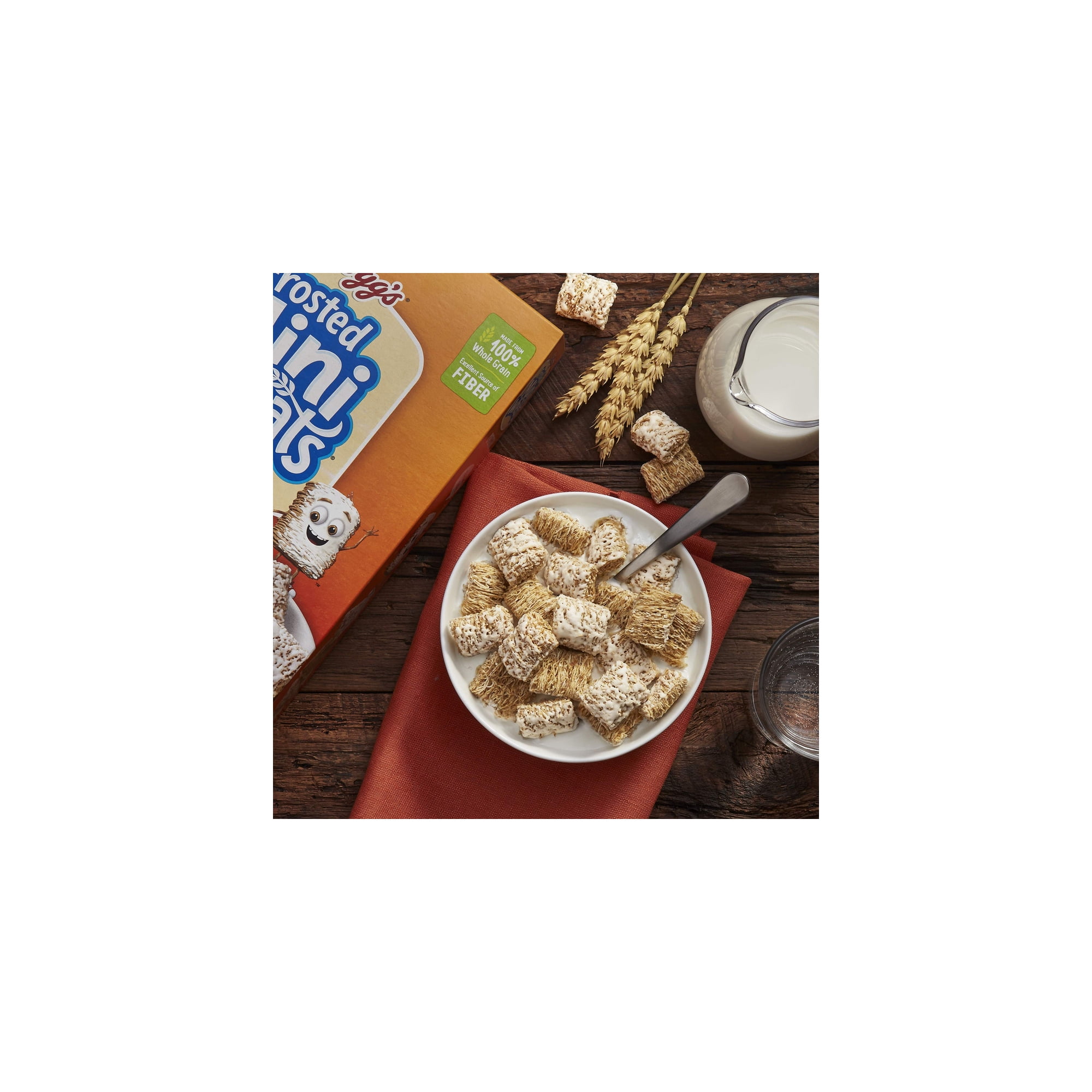 Kellogg's Frosted Mini-Wheats Breakfast Cereal Original - 24 oz (Pack of 5)