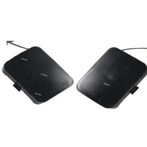 2Pcs Car Front Bumper Tow Hook Eye Cover Cap For Toyota RAV4 2006 2007 2008