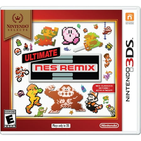 Ultimate NES Remix (Nintendo Selects), Nintendo, Nintendo 3DS, (Best 3ds Fishing Game)