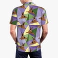 thumbnail image 3 of Balery German Shepherd Dog Printed Men’s Short Sleeve Polo Shirt, Midweight Men's Shirt,Golf Polo shirts -3X-Large, 3 of 8