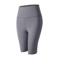 thumbnail image 4 of Women's Athletic Yoga Shorts Scrunch High Waisted Tummy Control Workout Shorts Active Gym Booty Shorts Tights, 4 of 4