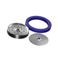 thumbnail image 4 of Mampara de ducha de precisión de acero inoxidable y soporte de ducha Piezas para máquina de café Accesorios profesionales Reemplazo, 4 of 8