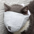 thumbnail image 5 of Cat Muzzles, Breathable Cotton Cat Restraint Mask for Grooming and Nail Trimming, Cat Supply Prevent Cats from Biting Chewing Scratching Mouth Hole M, 5 of 6