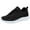 Black, variant on Yindaity Mesh Road Running Shoes Womens Sneakers Fashion Walking Casual Lightweight Tennis Shoes Women'S Running Shoes Pink,10.5