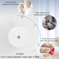 thumbnail image 4 of Wireless Doorbell Kit with 590ft Range, 58 Ringtones & IP68 Waterproof Transmitter – Self-Powered Design, No Batteries Needed – Easy Install for Home or Office – Black/White, 4 of 9