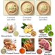 thumbnail image 4 of Juego de cortadora de verduras eléctrica, cortadora de verduras en espiral portátil, herramienta cortadora de frutas multifunción con recipiente y cepillo de limpieza, carga USB, 4 of 5