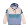 thumbnail image 1 of American Eagle Womens 1/4 Zip Colorblock Windbreaker Jacket 500 M, 1 of 2