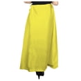 thumbnail image 2 of GAGZI CLothing Women's Satin Petticoat Solid Saree Satin Underskirt Sari(Saree) Satin Silk Petticoat For Women (Yellow), 2 of 3