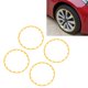 thumbnail image 5 of Protectores De Llantas De Coche Para Modelo 3 2017-2023, Universal Para Ruedas De 18 Pulgadas, Cubierta De Tapacubos De Llanta De Camión, 4 Piezas Accesorios De Llanta, 5 of 7