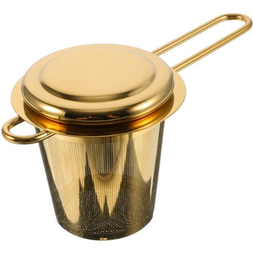 Stainless Steel Tea Steeper Fine Mesh Filters Tea Infuser Large Capacity Tea Strainer