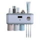 thumbnail image 1 of Esterilizador de cepillos de dientes inteligente, eléctrico, para colgar en la pared, para inodoro, sin perforaciones, caja de almacenamiento, estante para pasta de dientes, 1 of 5