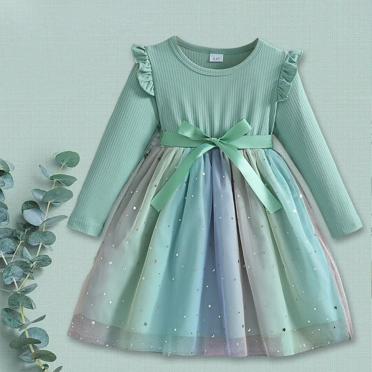 knee length dresses for ladies Birthday Smocked Bubble, Blue Bitty Dot – Stitchy Fish main image 0