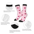 thumbnail image 3 of Uemuo Strawberry And Heart Printed Kids Boys Socks Seamless Crew Socks Crazy Funny Athletic Sport Socks for Children, 3 of 6
