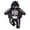 Z0I-Black, variant on Bodysuit Romper Baby Bat My 1st Outfit Baby Boy Girl Black Bat Long Sleeve Romper Jumpsuit with Hats Black, 0-3 Months