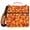 Lava Pixel Art, variant on Haosy 3 Ring Zipper Binder with Shoulder Strap Waterproof Trapper Keeper 2 Inch D-Ring 500 Sheets Capacity, Elegant Indigo Ikat Print
