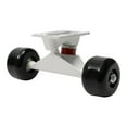 thumbnail image 6 of ToppiJoy 5inch Skateboard Trucks and Wheels Combo Set, Longboard Skateboard Trucks, Skateboard Wheels 52mm for Highways, Concrete Roads, and Plastic Runways(White, Black), 6 of 12