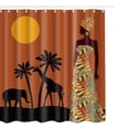 thumbnail image 1 of Digital Printing Shower Curtain Waterproof Mildew Washable Anti-bacterial Bath Polyester New, 1 of 4
