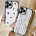 thumbnail image 2 of Funda de teléfono con corazón de amor, carcasa de silicona suave con flores para iPhone 11, 15 Pro, 13, 12, 14 Pro Max, 12 Mini, XR, XS, X, 7, 8 Plus, SE, 2 of 5