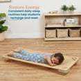 thumbnail image 3 of ECR4Kids Stackable Kiddie Cot, Ready-to-Assemble, Standard Size, Sand, 6-Pack, 3 of 8