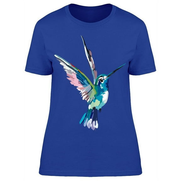 Hummingbird Art T-Shirt Women -Image by Shutterstock, Female 3X-Large