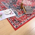 thumbnail image 4 of Noahas Traditional Persian Rugs, Suitable for Living Rooms, Bedrooms, and Office Areas, Red, 6'x 9', 4 of 8