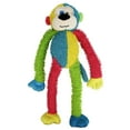 thumbnail image 4 of Dog Toys for Medium to Large Breeds 17 Inch Long Limb Monkey - Tug Play Squeak (Red/Purple), 4 of 5