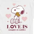 thumbnail image 3 of Peanuts - Love Is Snuggles And Cuddles - Men's Short Sleeve Graphic T-Shirt, 3 of 6
