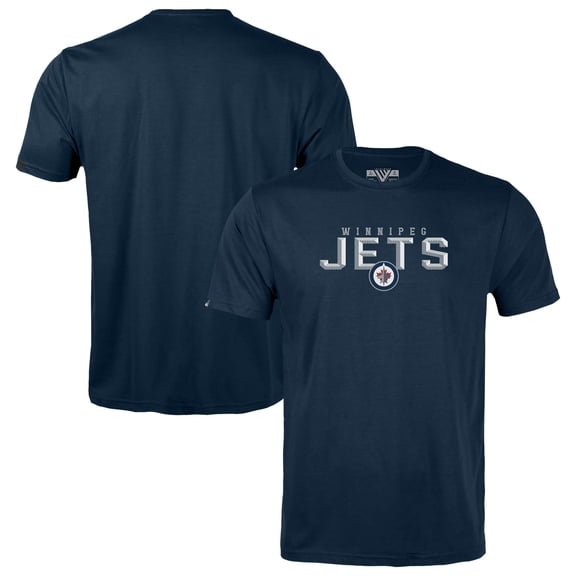 Youth Levelwear  Navy Winnipeg Jets Little Richmond Carve T-Shirt