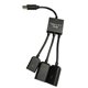 thumbnail image 1 of Adaptador de Convertidor Accesorios para Trípodes Monopiés Microscopio Divisor de Color Negro, 1 of 9