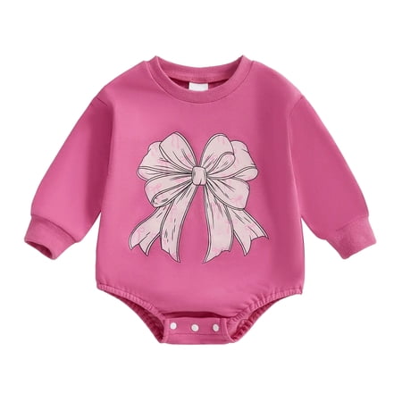 Staki Baby Girl Long Sleeve Bodysuit Baby Girl Romper Cotton Romper Bodysuit Jumpsuit Outfit 0-18M 3-6 Months