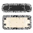 thumbnail image 3 of Pzuqiu 2-Piece Swirl Golf Cart Seat Covers Set | Breathable Washable Universal Fit for Most 2-Seater Golf Carts, 3 of 10