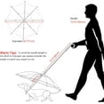thumbnail image 3 of Dog Umbrella with Leash for Small Pets, Umbrella for Dogs Fits 20” Back Length Pets, 3 of 6