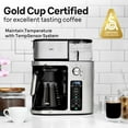 thumbnail image 6 of MultiServe Plus 10-Cup Drip Coffee Maker - Hot & Cold Multi-Serve Brewer with Timer and Auto Start, Hot Water Dispenser, Over Ice Function, Stainless Steel & Pod-Free Design, 6 of 8