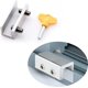 thumbnail image 5 of Cerraduras para ventanas corredizas 4 piezas Bloques para puertas correderas ajustables, 5 of 5