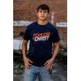 thumbnail image 4 of Christian Fearless in Christ Jesus Men's Graphic T Shirt Tees Brisco Brands L, 4 of 6