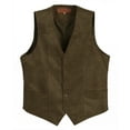 thumbnail image 3 of Gioberti Men's 5 Button Faux Suede Vest, 3 of 6
