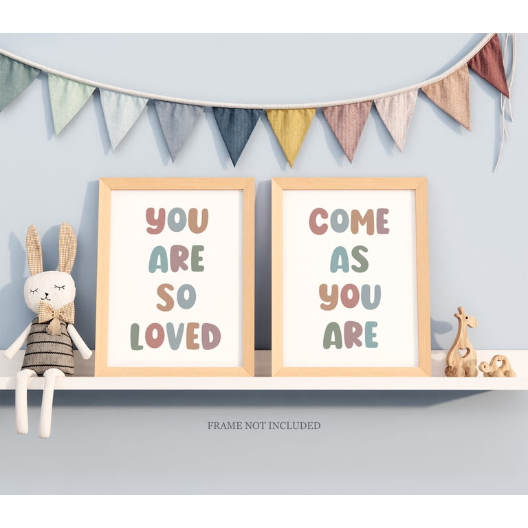 Autocollant Mural Enfant 'Always Remember You Are Loved' - Vinyle Décoratif - Neuf