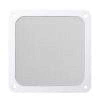 Filtro de polvo magnético Ventilador de cubierta de malla a prueba de polvo (12 cm) (Blanco)