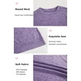 thumbnail image 3 of Langwyqu Girls Short Sleeve Striped O-neck Summer Children Kids Casual T-shirt 4-15 Years, 3 of 5