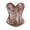Coffee, variant on QQZ Strapless Sweetheart Floral Tapestry Boned Corset Top For Women, Tummy Control Shapewear Women, Plus Size Strapless Corset For Cosplay, Renaissance Events And Themed Parties