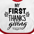thumbnail image 4 of Inktastic My 1st Thanksgiving Boys or Girls Baby Bib, 4 of 4