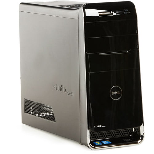 Dell Piano Black Studio Xps 8100 Desktop Pc With Intel Core I7 870 Processor And Windows 7 Home Premium Walmart Com Walmart Com