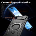 thumbnail image 5 of MYKOMI Magnetic Case for iPhone 17 Air,Military Grade Protection Heavy Duty Shockproof with Rotating Ring Kickstand Case Cover for iPhone Air, 5 of 6