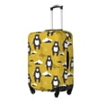 thumbnail image 2 of Haiem Cartoon Bear Yellow Luggage Cover Printed Suitcase Covers for Luggage Elastic Washable Suitcase Protector Fits 18-32 Inch Luggage-Medium, 2 of 9